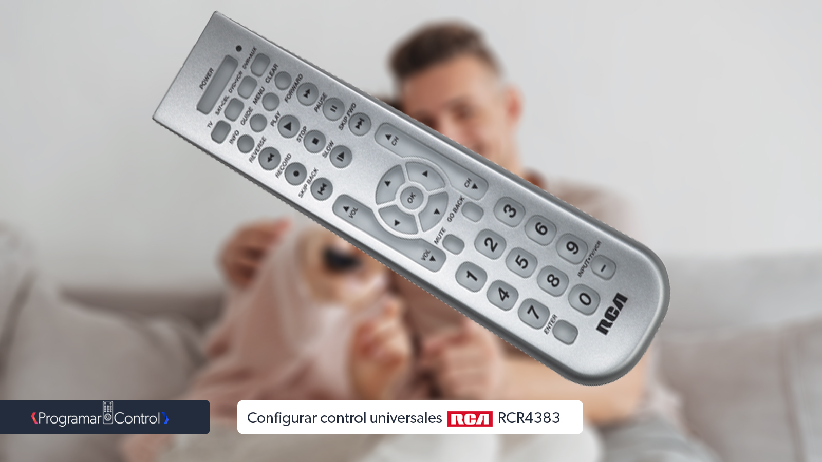 Configurar Control Universal RCA RCR4383