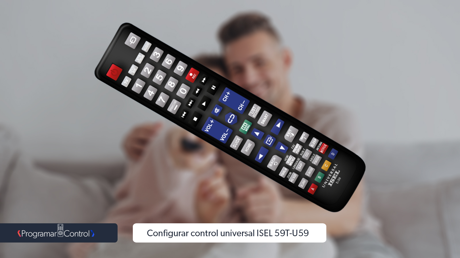 Programar Control Universal ISEL 59T U59