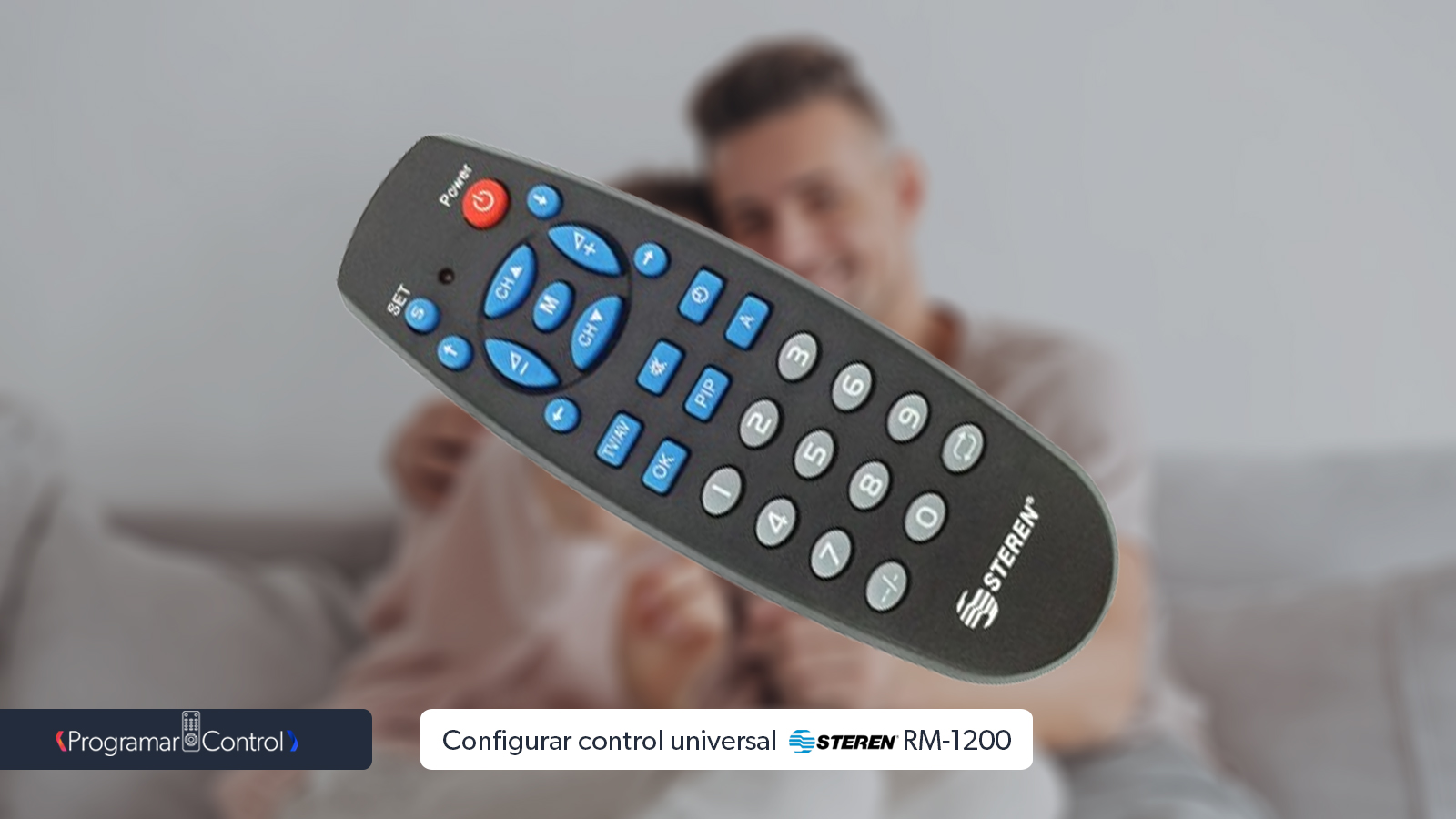 Configurar control steren rm-1200