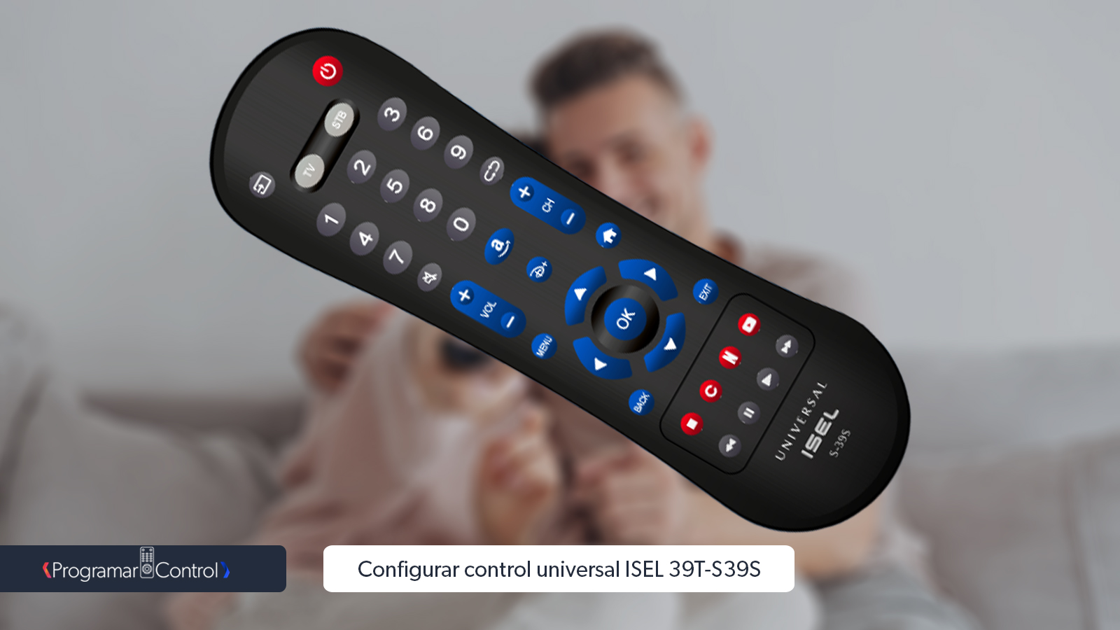 Programar control universal isel 39T-S39S