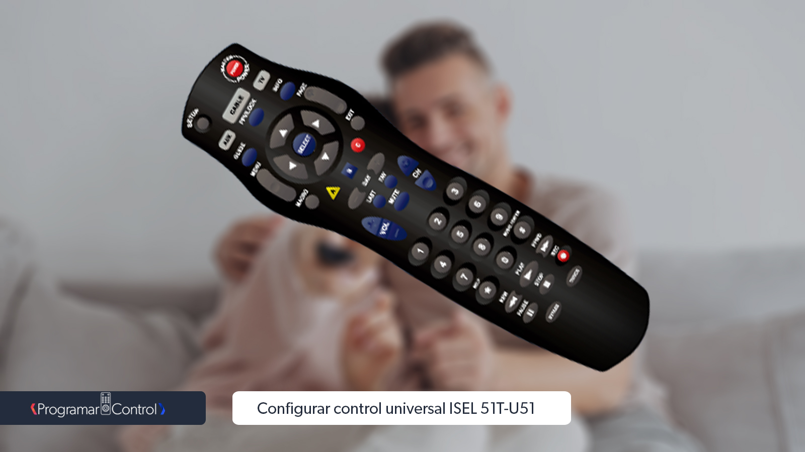 Programar control universal isel 51T-U51